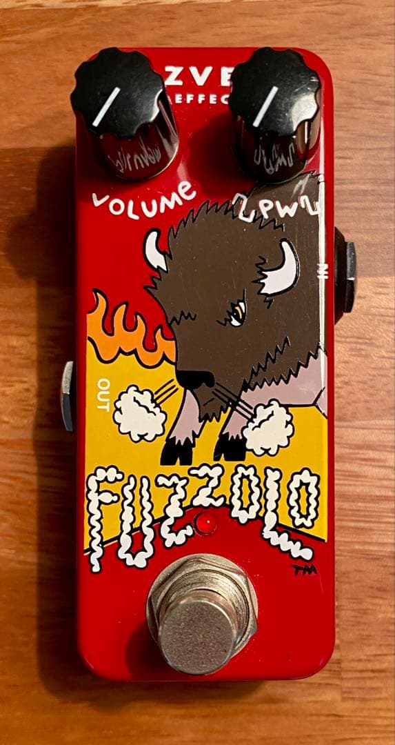 初期serial 黒ノブZVEX Effects Fuzzolo