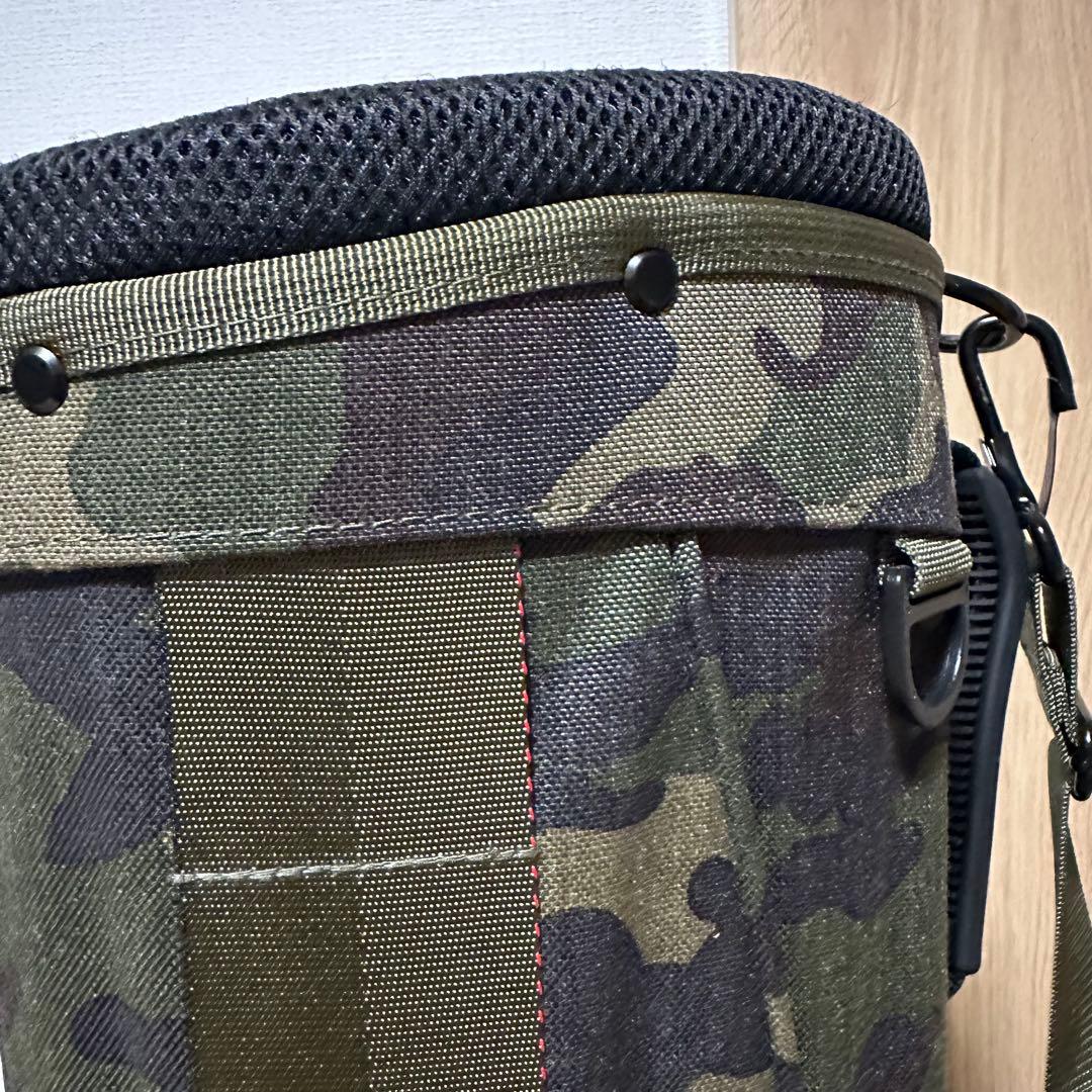美品BRIEFING サンデーバッグ VORTEX GREEN CAMO