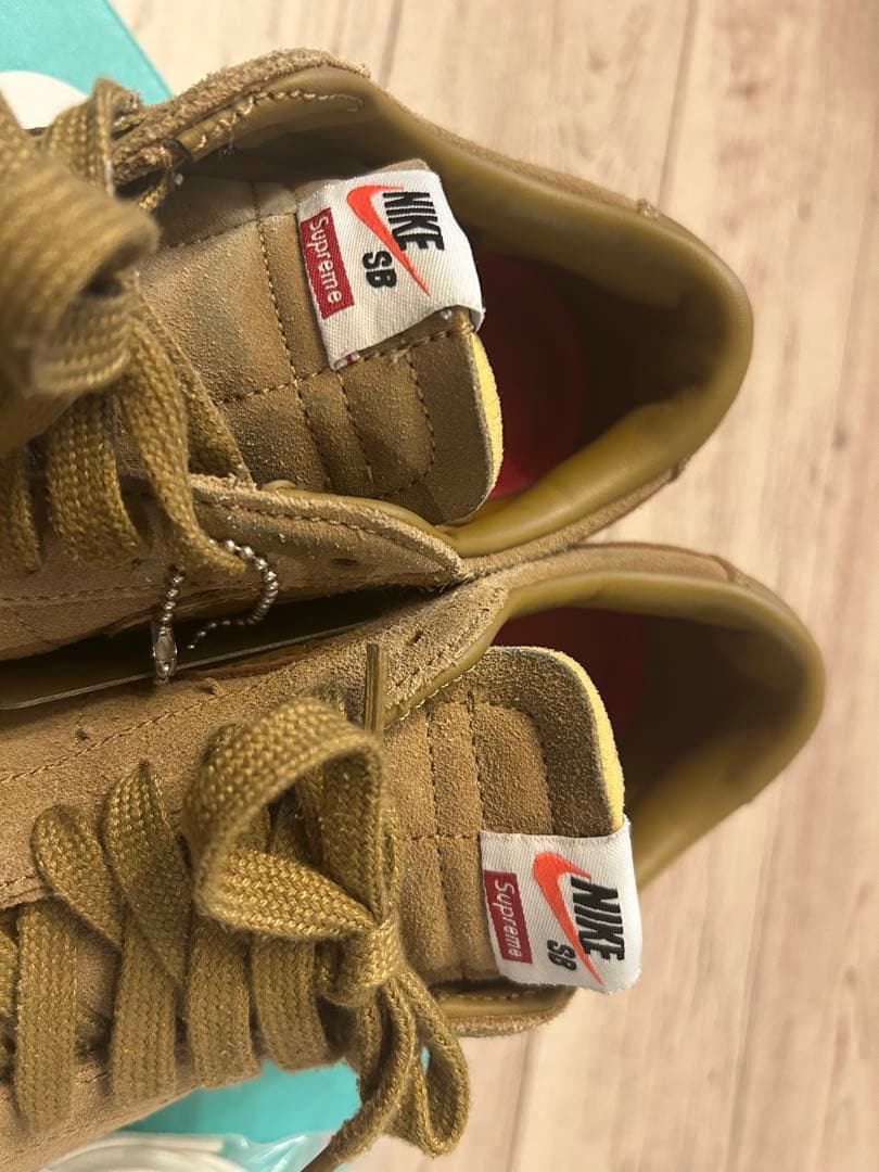スケートボード Nike SB Blazer low GT QS Supreme 26cm