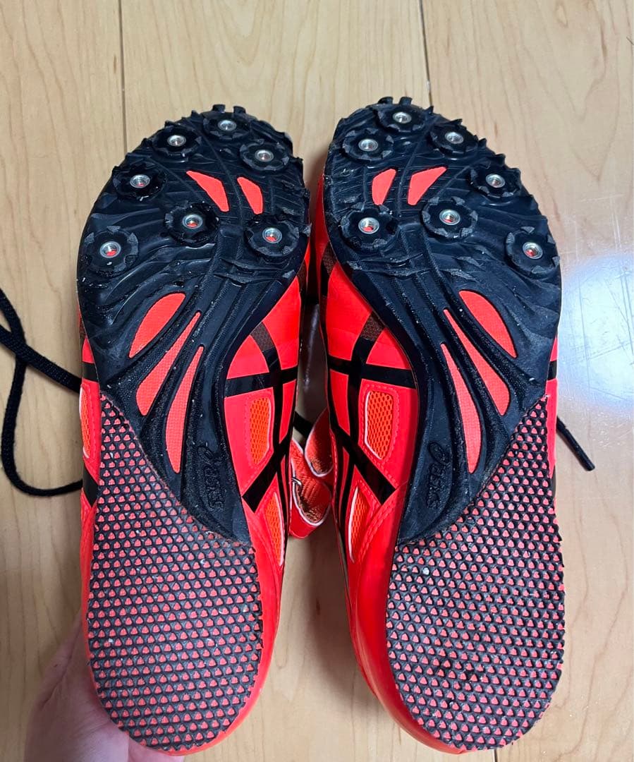美品！アシックス　 HEATFLAT FR 7陸上スパイク26.5