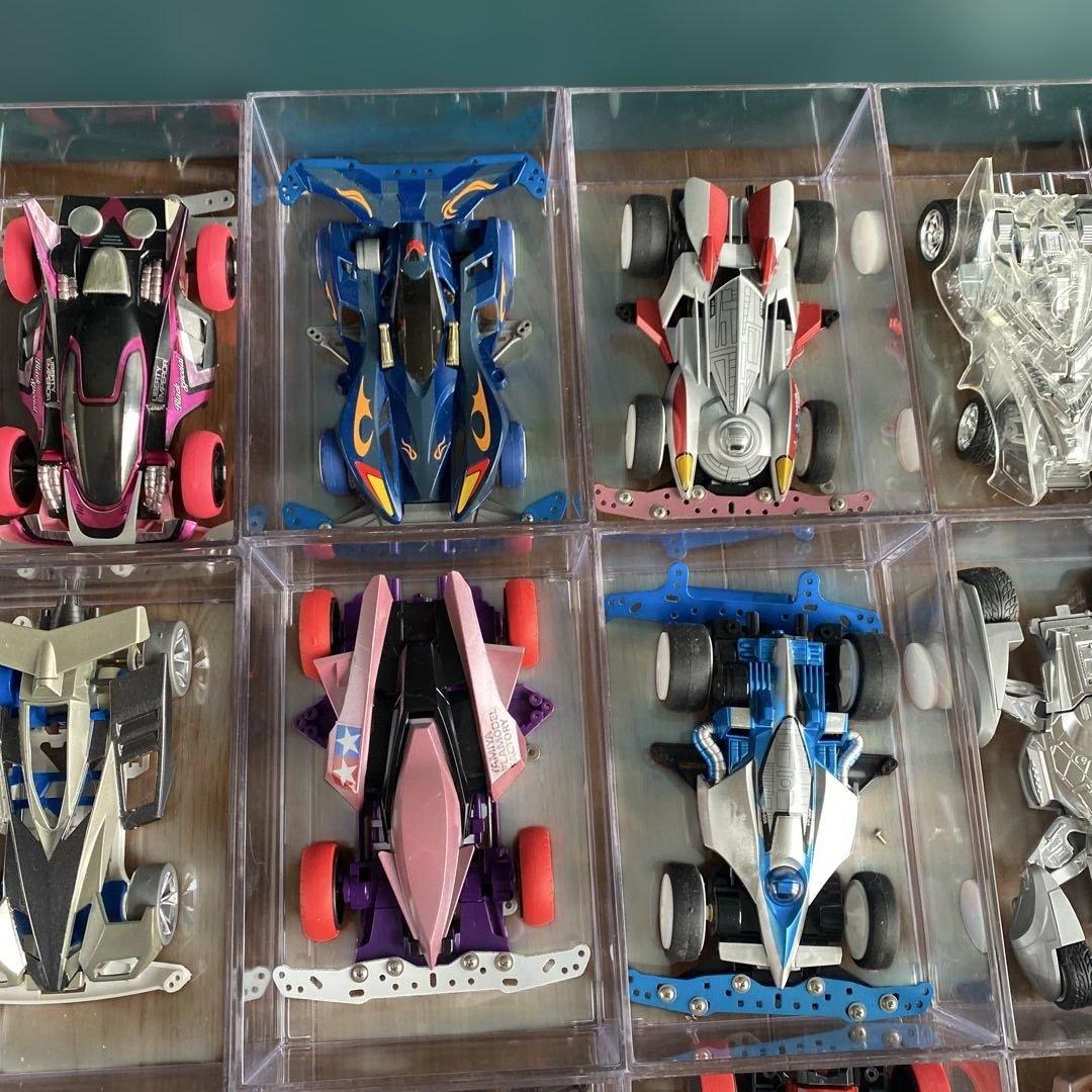 【送料無料】TAMIYA ミニ四駆　完成品　まとめ売り引退品　28台