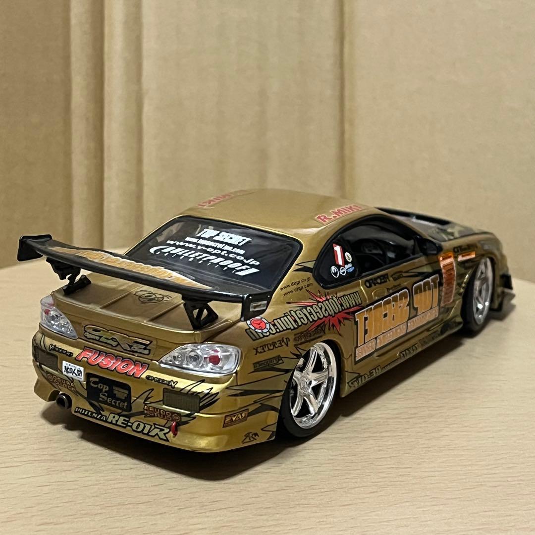 が*ん様 1/24 ホットワークス D1グランプリ シルビア トップシークレット