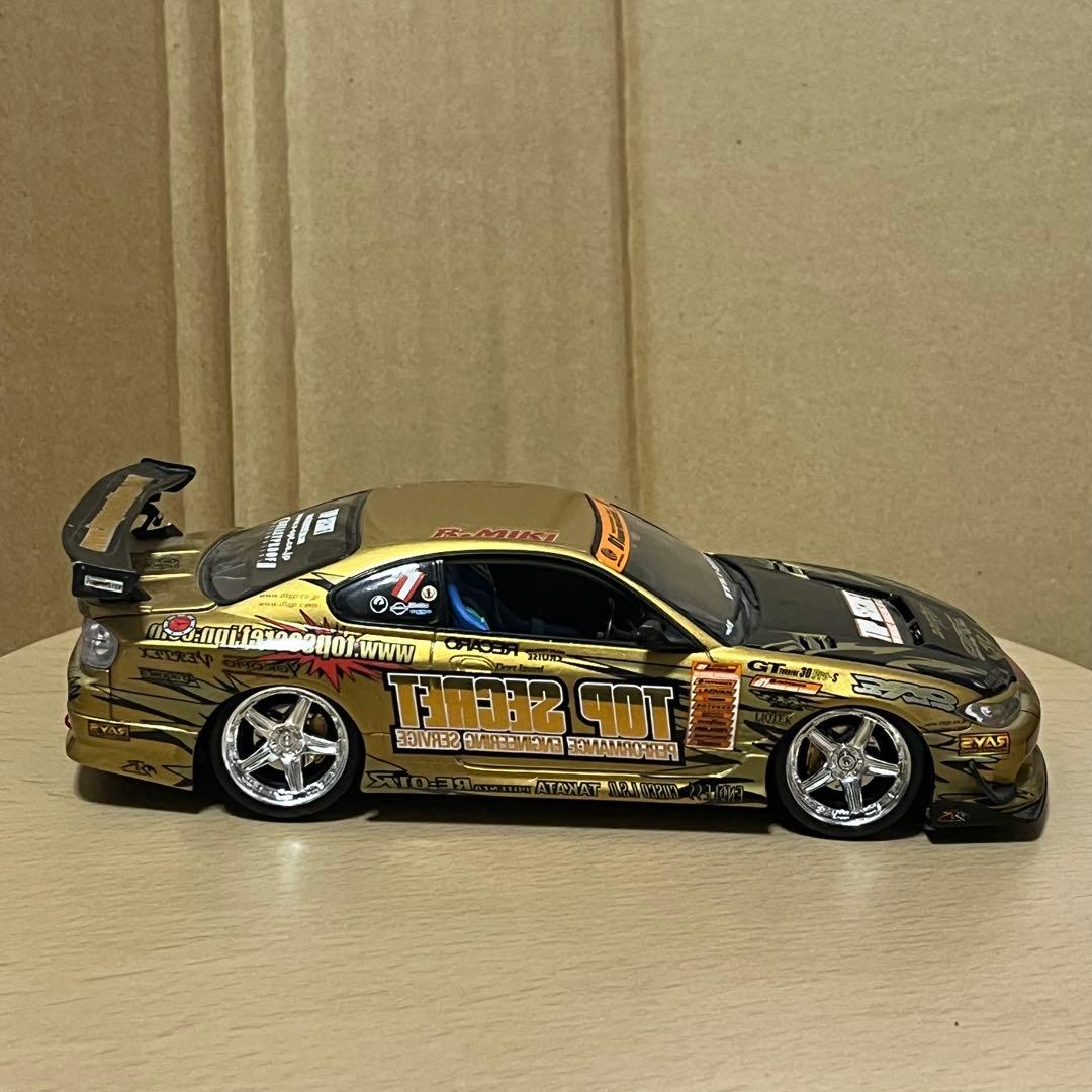 が*ん様 1/24 ホットワークス D1グランプリ シルビア トップシークレット