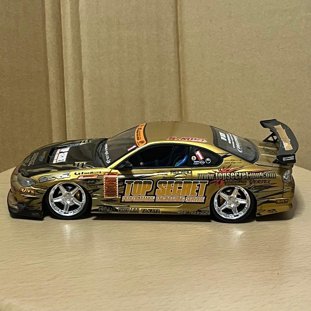 が*ん様 1/24 ホットワークス D1グランプリ シルビア トップシークレット