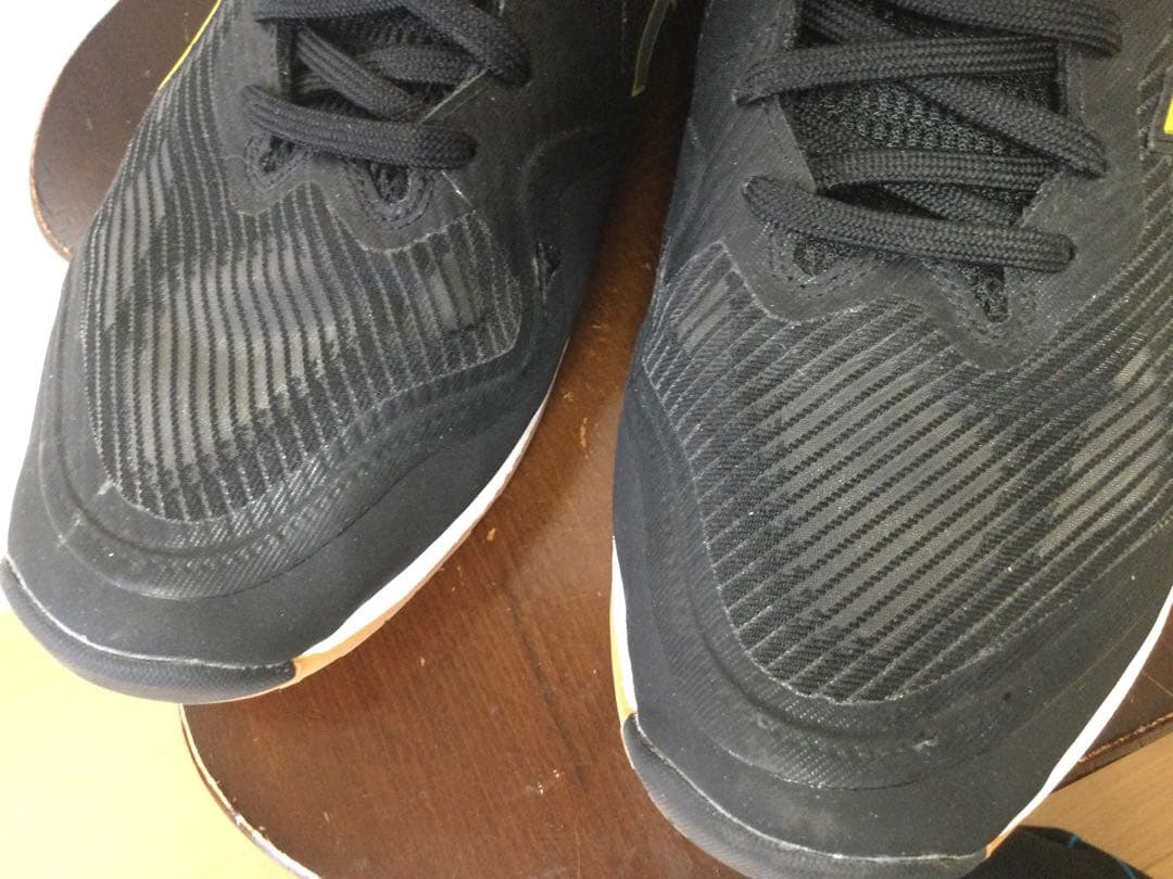 美品★asicsJAPANバレーボールシューズ★黒★