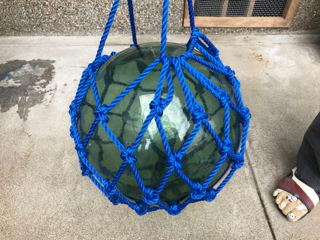 ⭐️漁具、ガラスの浮き球、珍品、アンテーク、縁起物、貴重品、一点物。