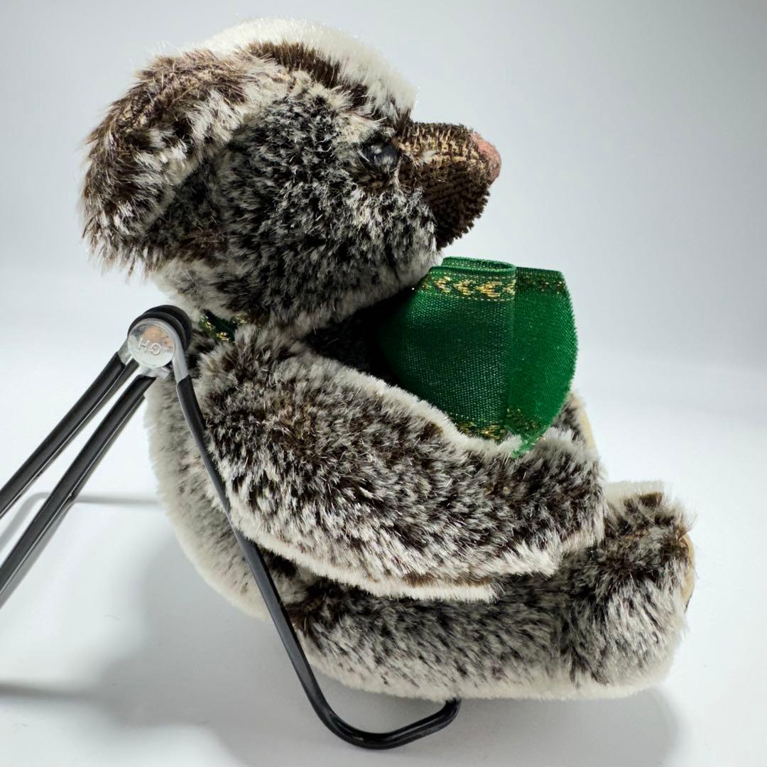 限定品！MERRY THOUGHT メリーソート テディベア　グリーン　シリアル