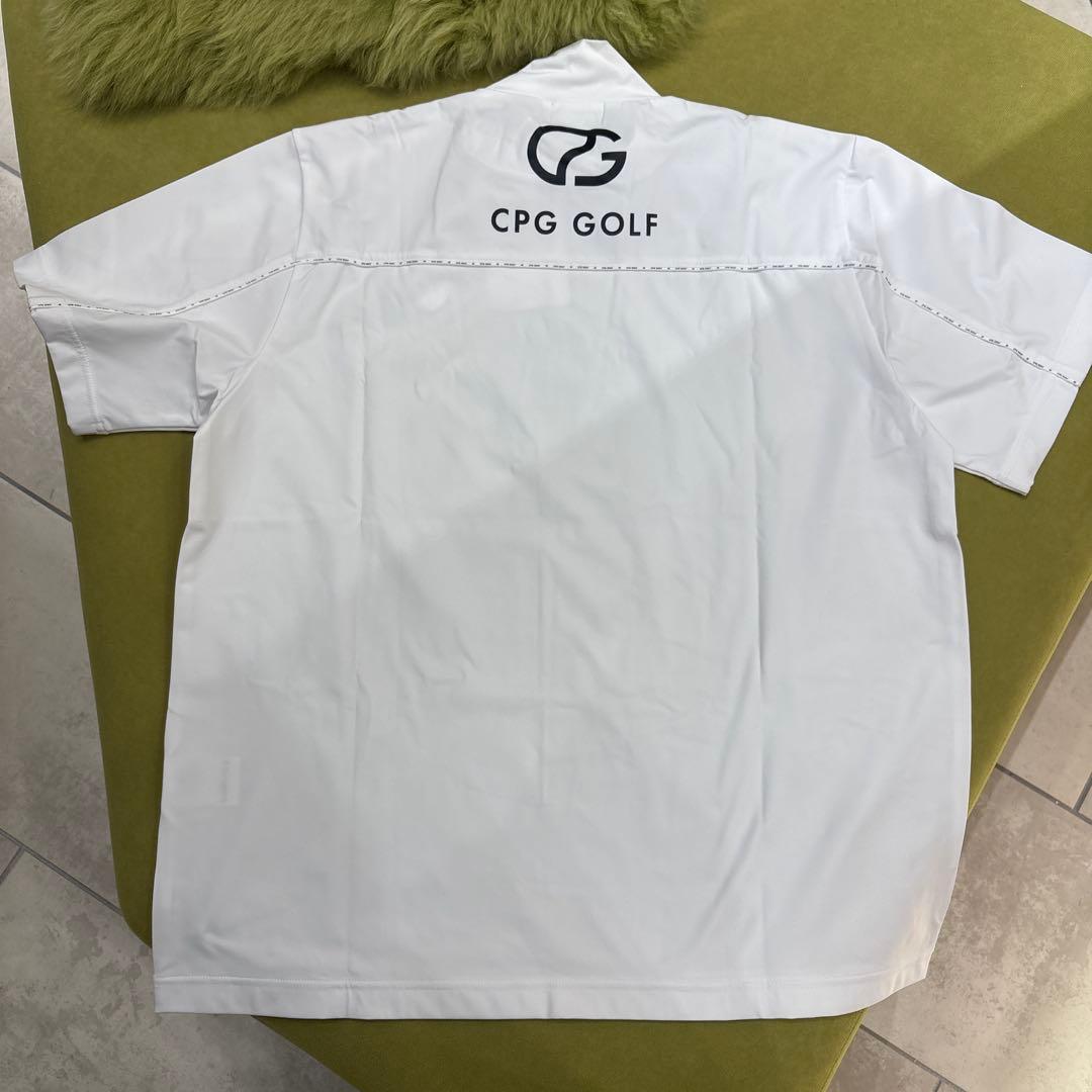 CPG GOLF モックネック ホワイト サイズ4