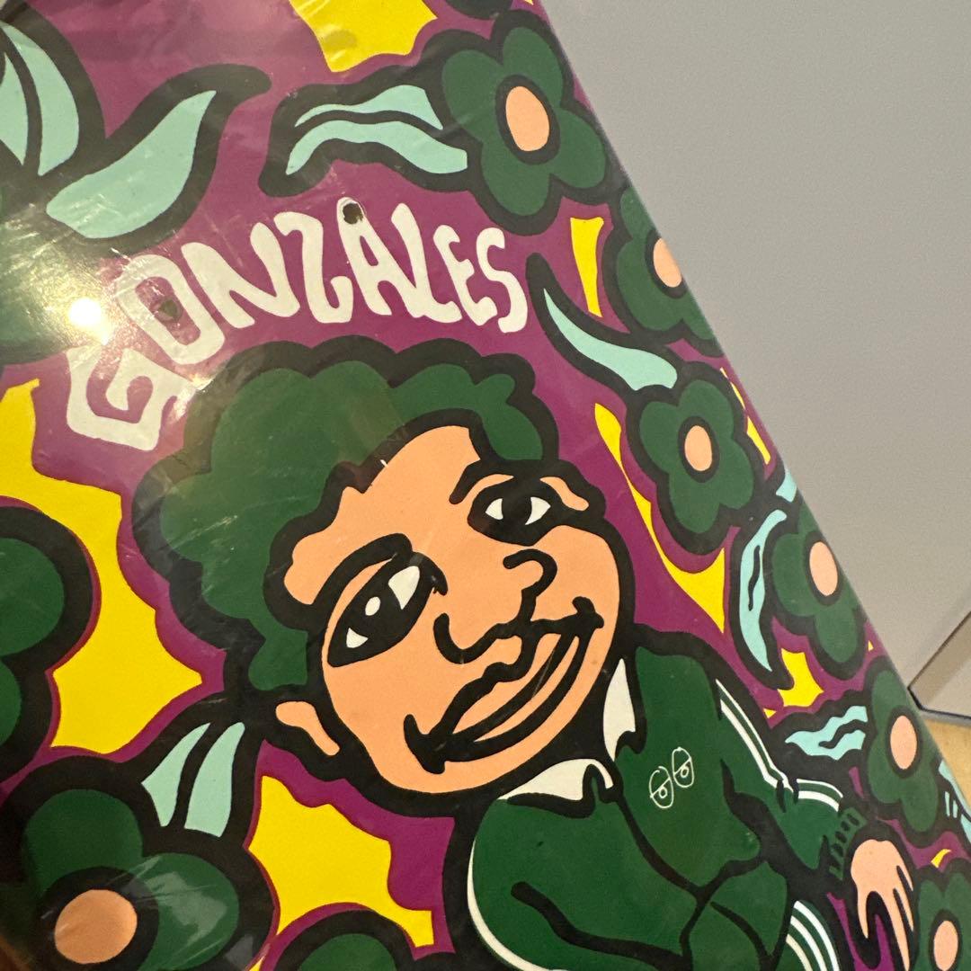 【未使用】送料込みKROOKED GONZALES スケートボードデッキ