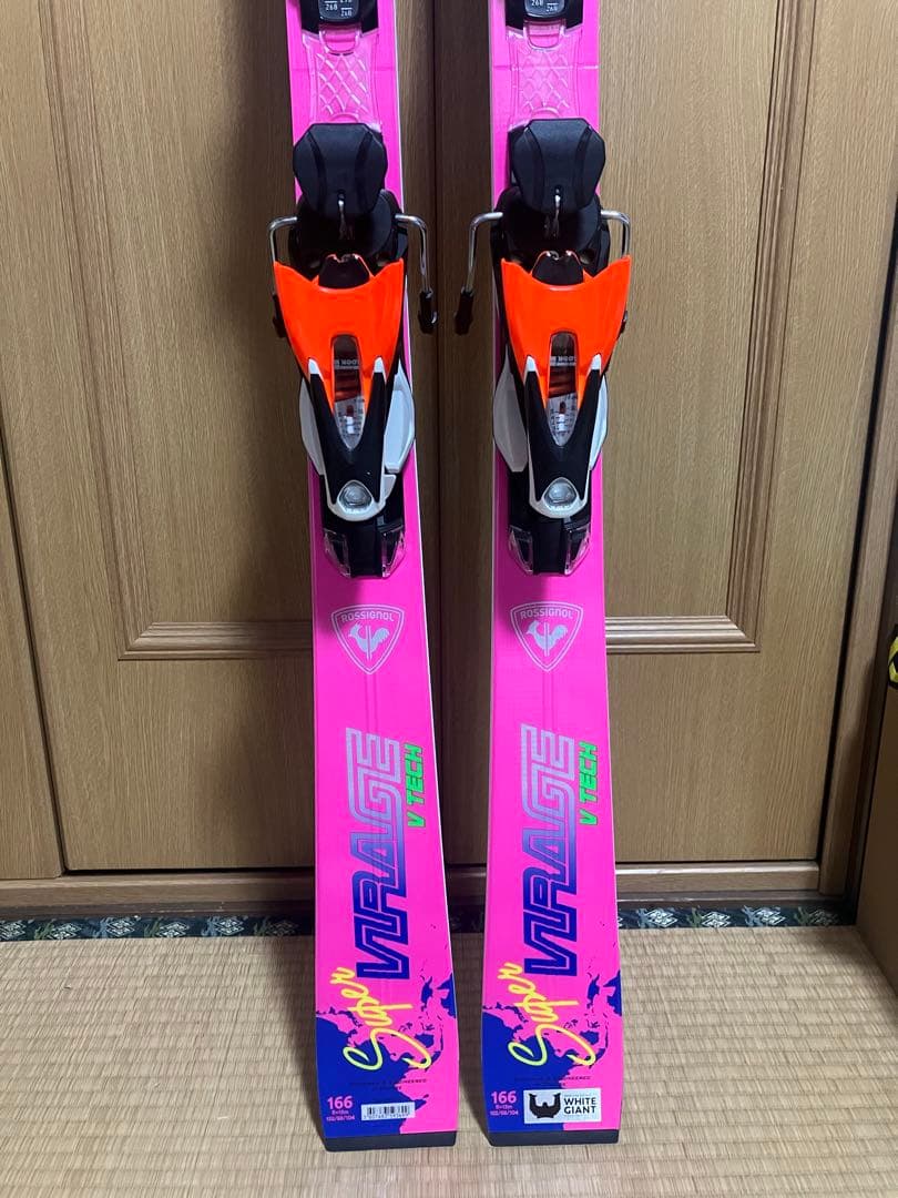 中古美品 スーパーヴィラージュ V テック 166cm　ロシニョール