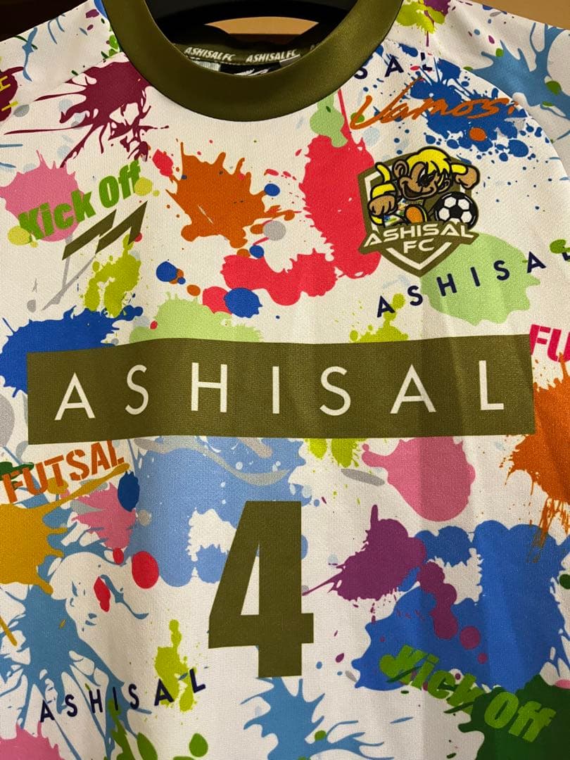 【限定値下げ】ASHISAL FC ウェア 背番号4 NOBUKUN、150