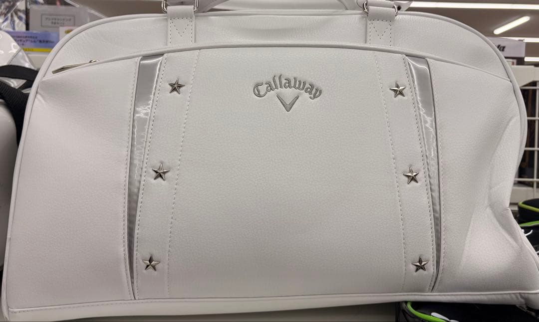 Callaway ホワイト ダッフルバッグ