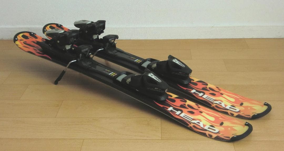 ■■送料無料■HEAD■ショートスキー■94cm■調整ビン付■メンテ付■■