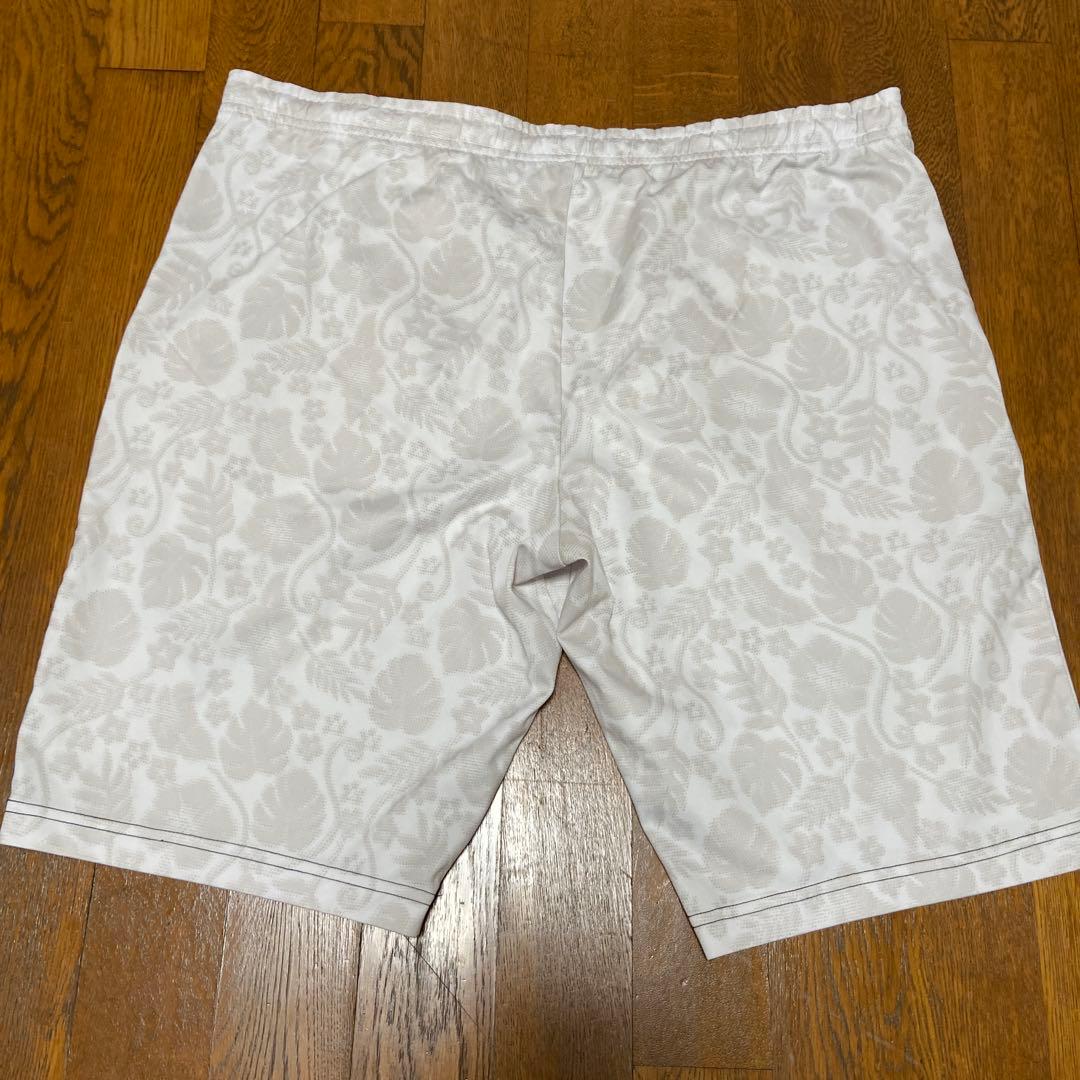 希少 ヨネックス Osize ボタニカル ハーフパンツ ホワイト