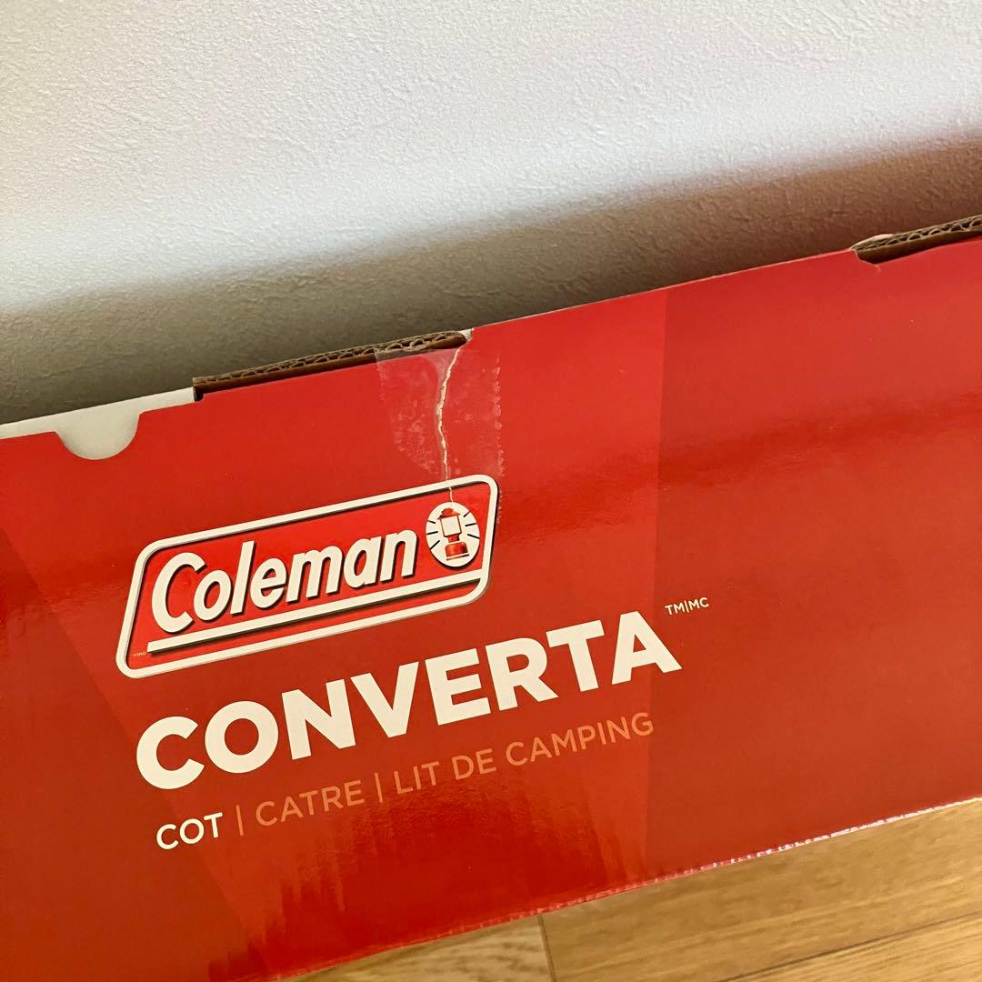 【Coleman】コールマン コンバータコット リクライニング式 ボンボンベッド