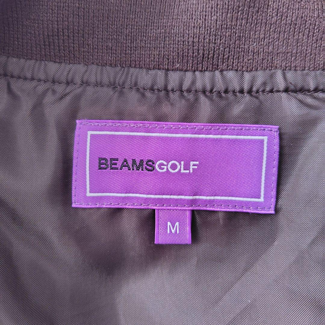 BEAMS GOLF メンズ ダウンジャケット ブラウン