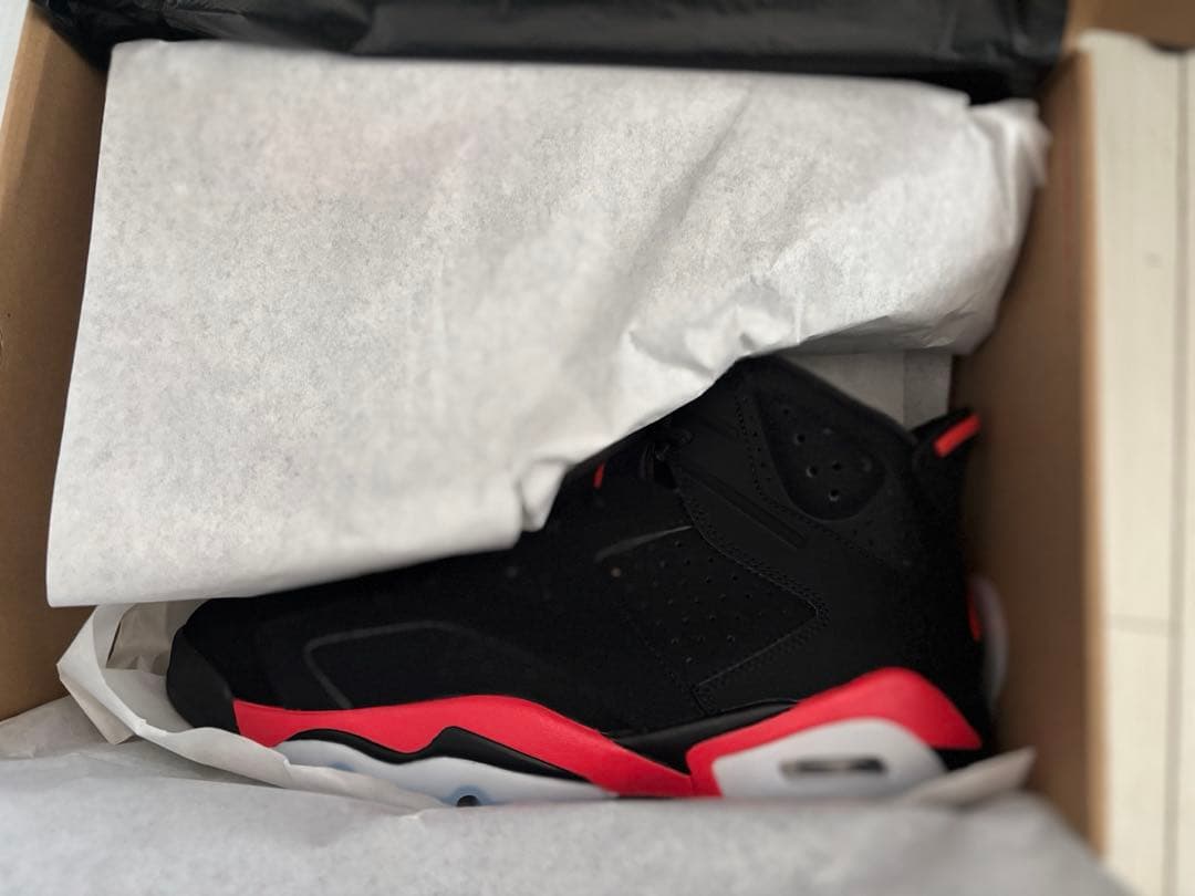 シューズ(男性用) Nike AIR JORDAN 6 RETRO OG Infrared 28cm