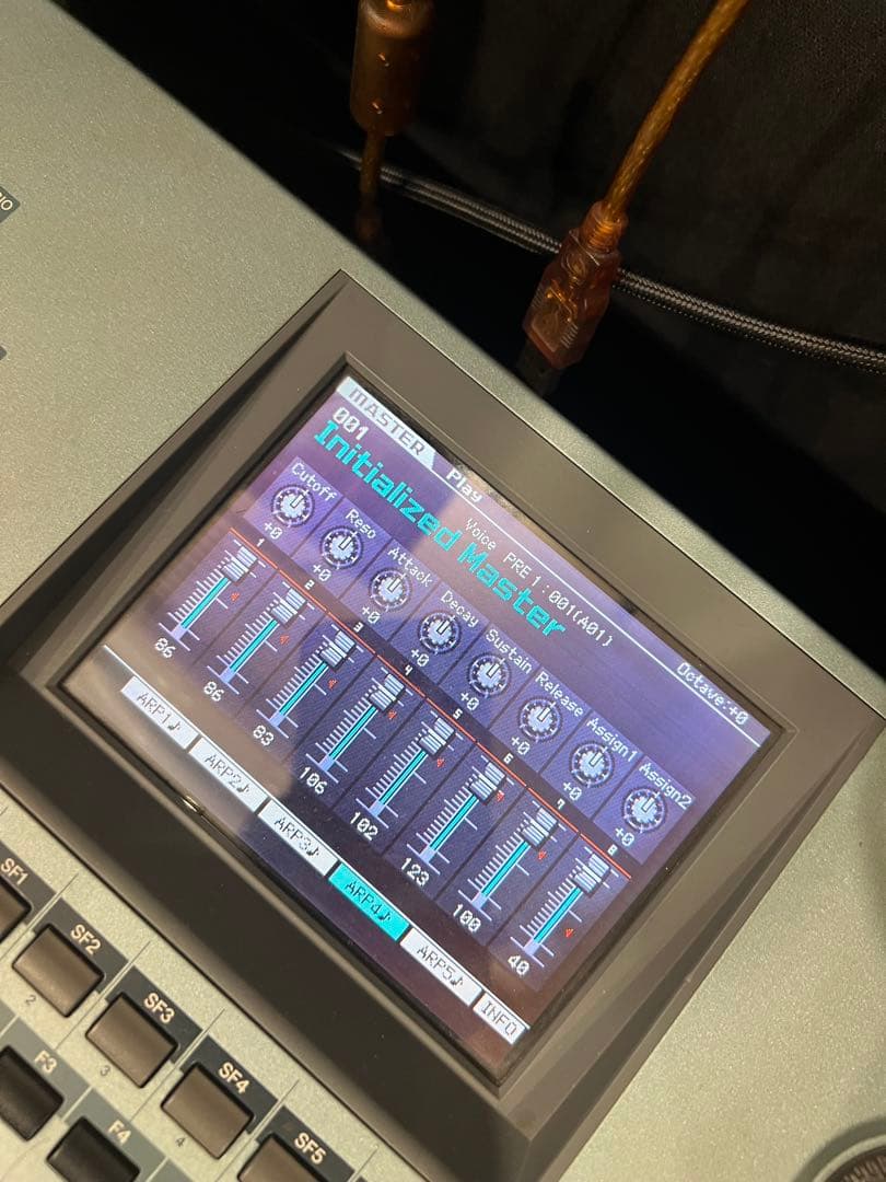 Yamaha MOTIF XS7 シンセサイザー 76鍵　ペダル付き　再見直し
