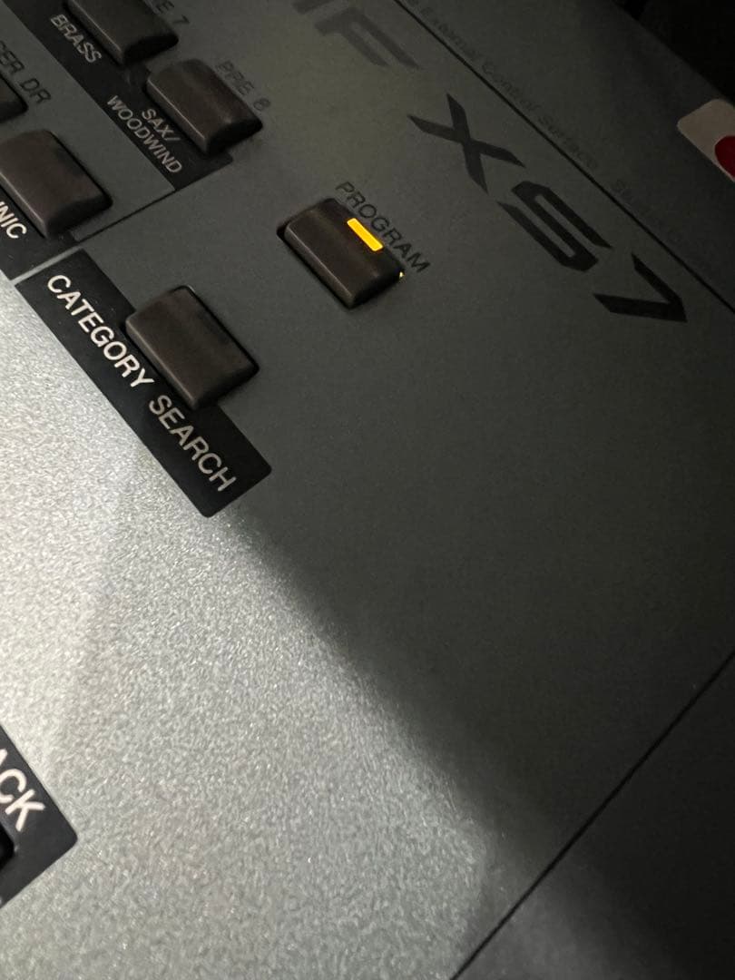 Yamaha MOTIF XS7 シンセサイザー 76鍵　ペダル付き　再見直し