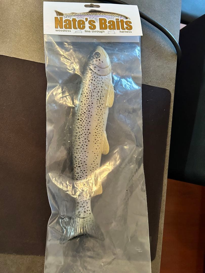 Nate's Baits スイムベイト 約12 inch 30 cm drt