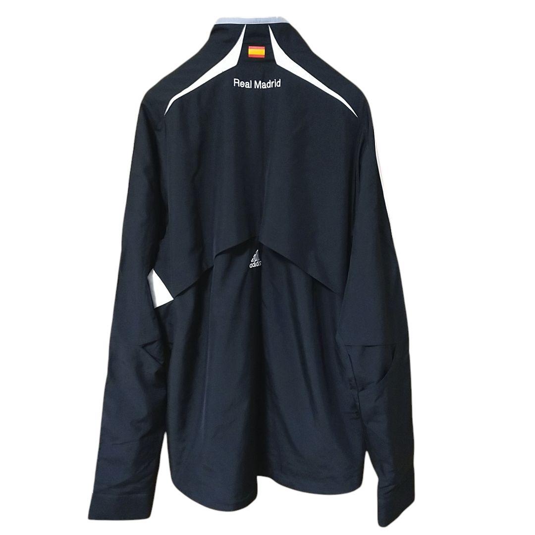 (希少サイズ)アディダス レアルマドリード CL仕様トラックジャケットXO 白黒