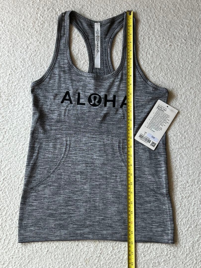Lululemon Aloha タンクトップ M グレー