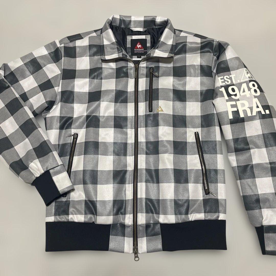 le coq sportif golf 厚手 中綿入りブルゾンジャケット L