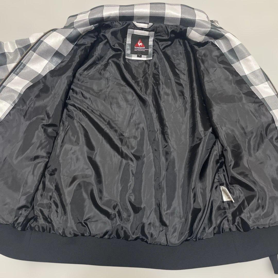 le coq sportif golf 厚手 中綿入りブルゾンジャケット L