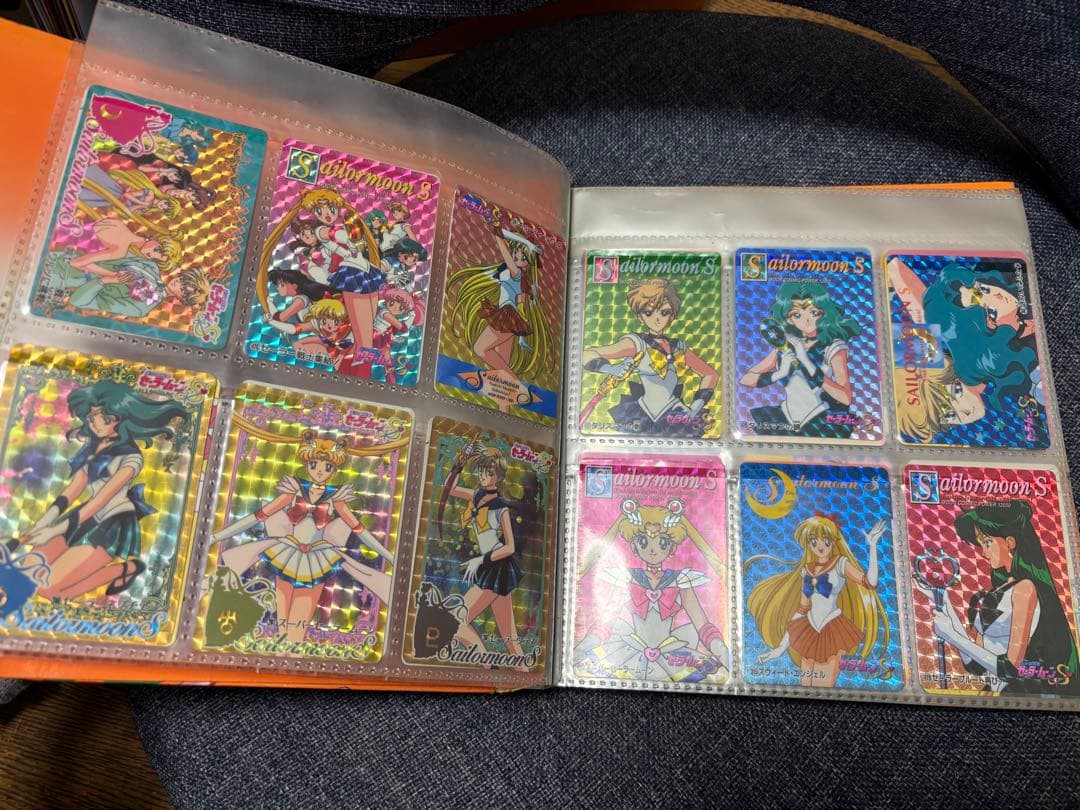 【即購入可・初期レア】セーラームーンカードダス ファイル纏め⭐︎内容注意