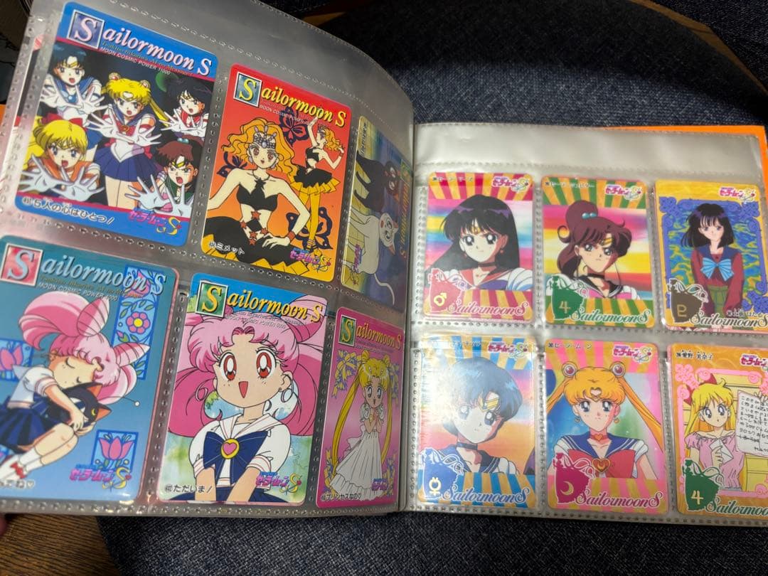 【即購入可・初期レア】セーラームーンカードダス ファイル纏め⭐︎内容注意