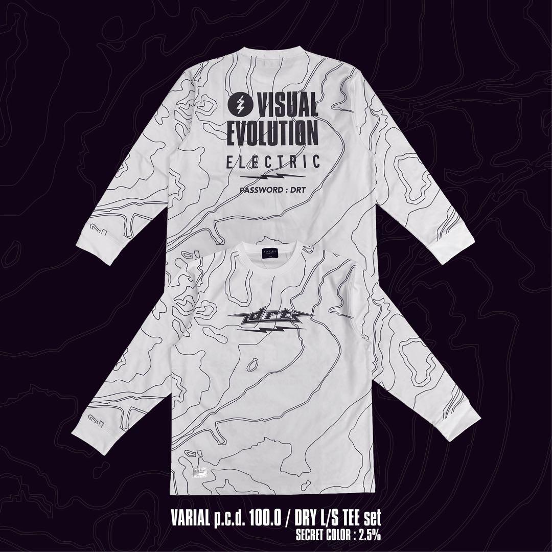 『ELECTRIC×DRT』VARIAL DRY L/S TEE White