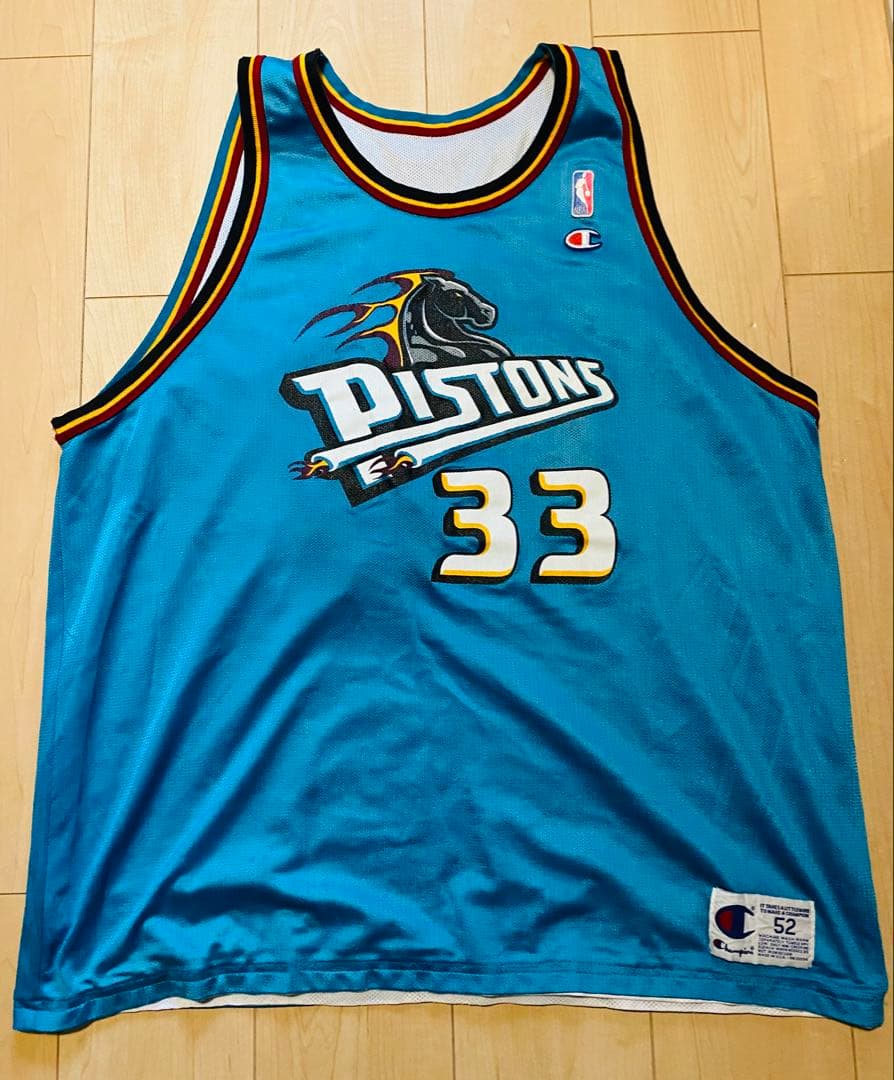 champion チャンピオン NBA ピストンズ グラントヒル ユニフォーム