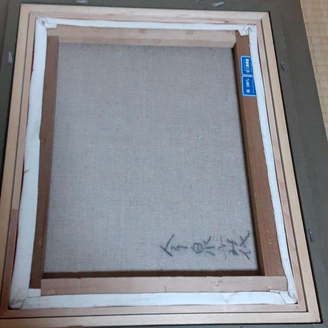 油絵　バラ　薔薇　6号