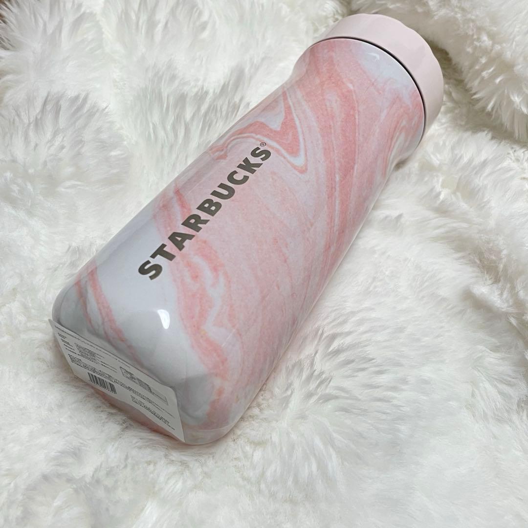スタバ SAKURA 2025ステンレスボトルS'wellマーブル473ml