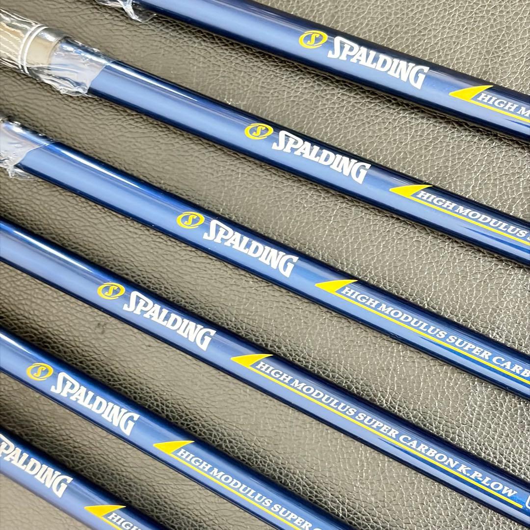 スポルディング ハイボール パワー アイアン 6本 純正カーボン S 激飛び