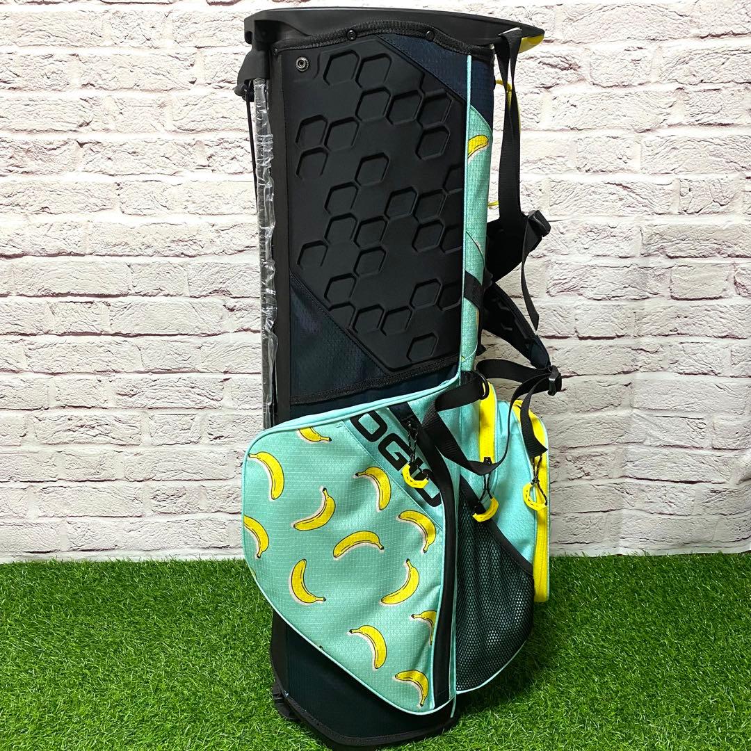 【新品】OGIO オジオ バナナ柄 キャディバッグ ゴルフ ミント グリーン
