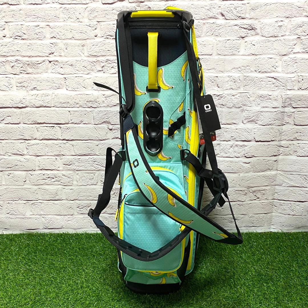 【新品】OGIO オジオ バナナ柄 キャディバッグ ゴルフ ミント グリーン
