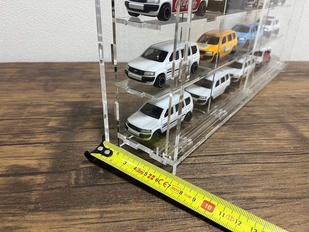 ⭐︎新品⭐︎ミニカーケース　コレクションケース　壁掛け　クリア　送料込み♪