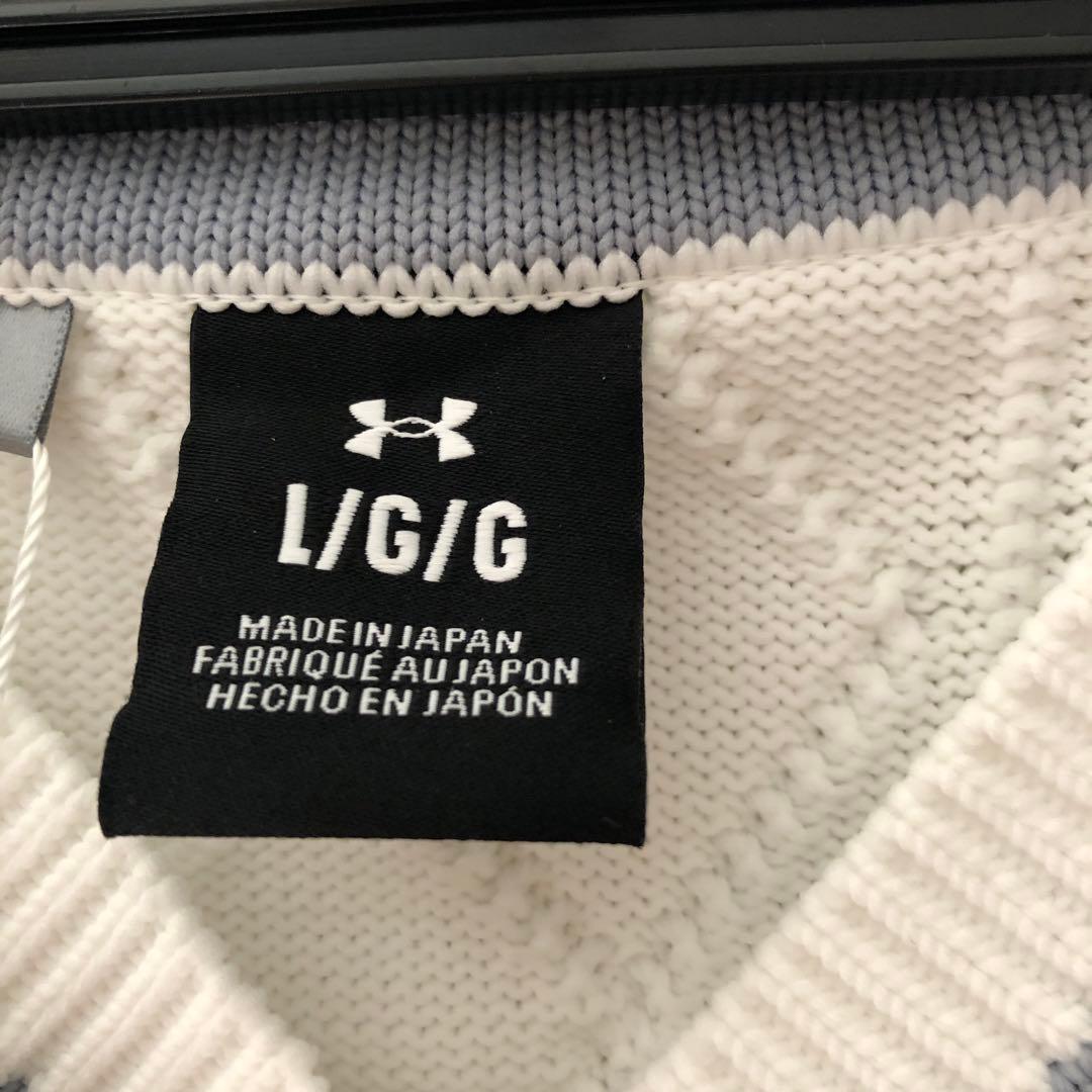 Under Armour ゴルフ用ベスト Lサイズ ホワイト