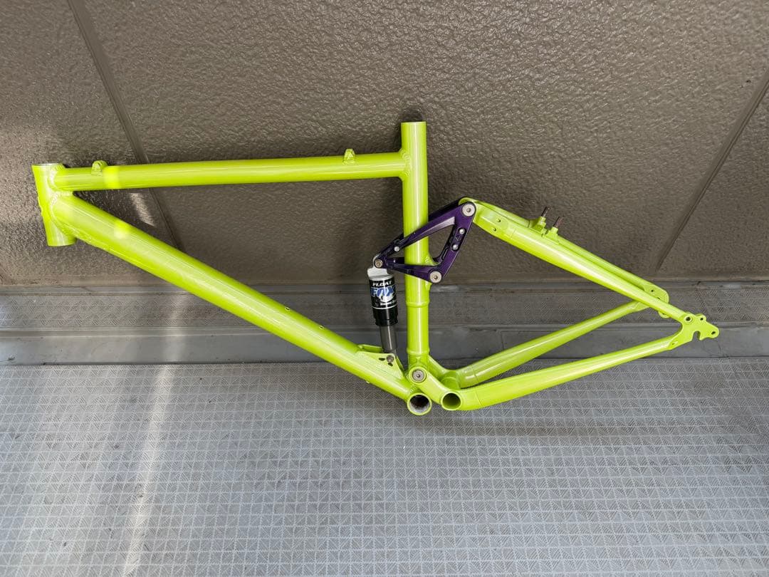 TREK FUEL グリーン MTBフレーム Fox Floatサス　USED