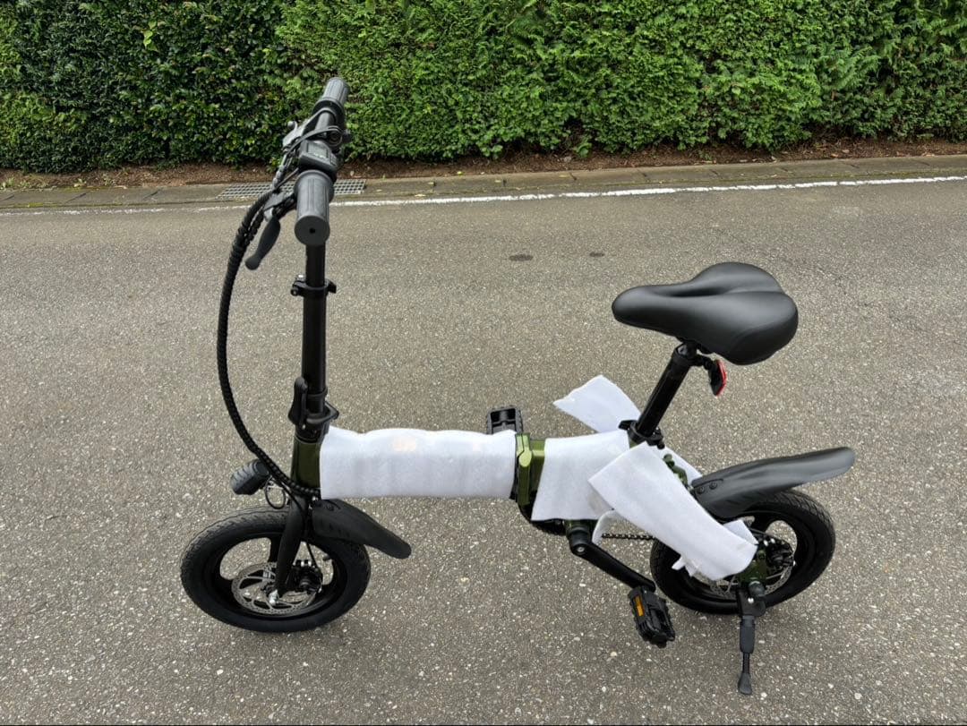Hold On Electric 折りたたみ電動アシスト自転車 新品同様美品‼️