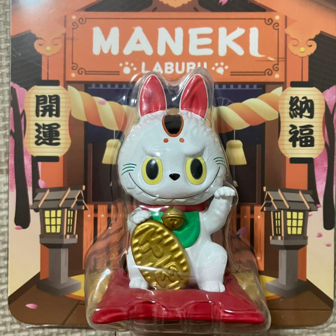 POPMART LABUBU 招き猫 未開封 ポップマート ラブブ フィギュア