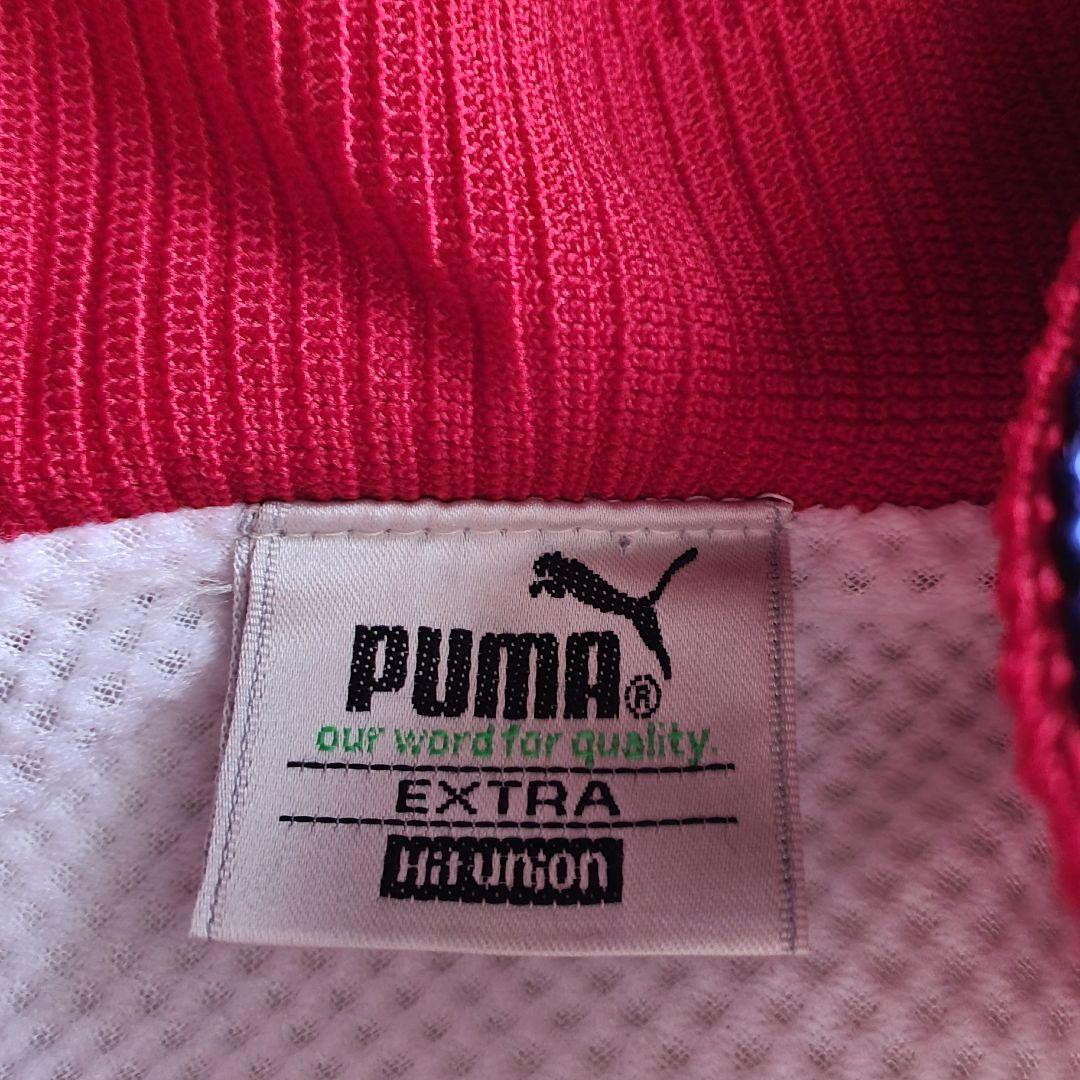 90ｓ ＰＵＭＡ デカロゴ サイドライン ジャンパー ナイロンジャケットトリコ