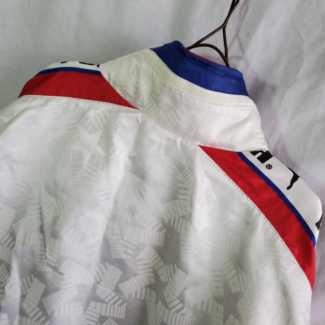 90ｓ ＰＵＭＡ デカロゴ サイドライン ジャンパー ナイロンジャケットトリコ
