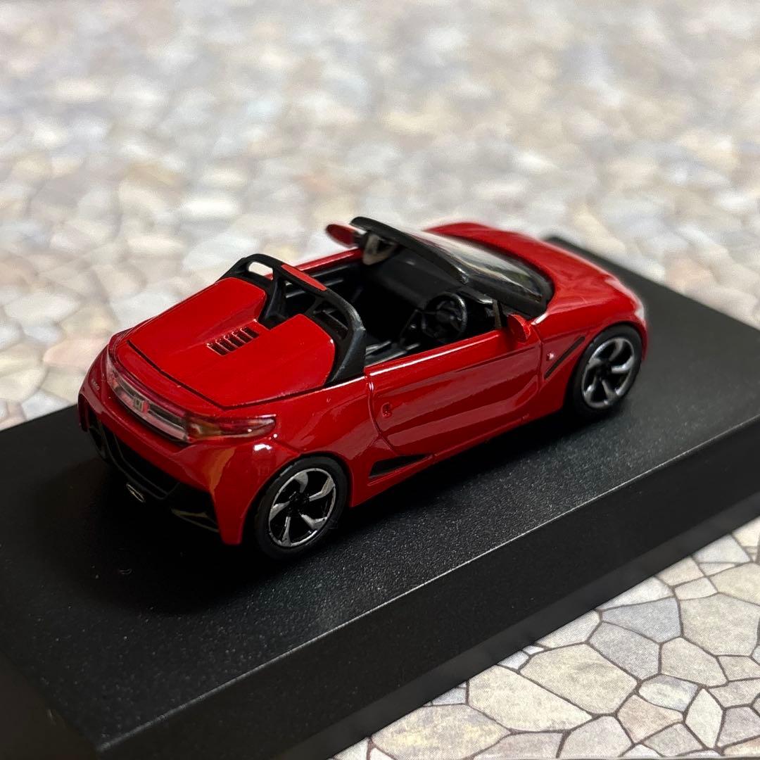 京商 1/64 ホンダ S660 レッド 外箱付き