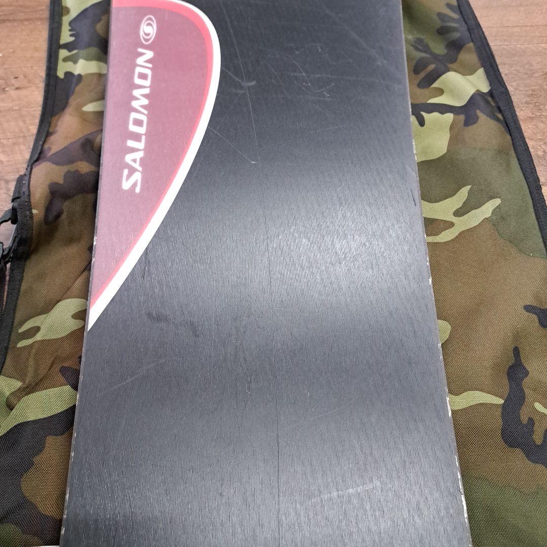 Salomon スノーボード板　156　ビンディング無　ケース付き