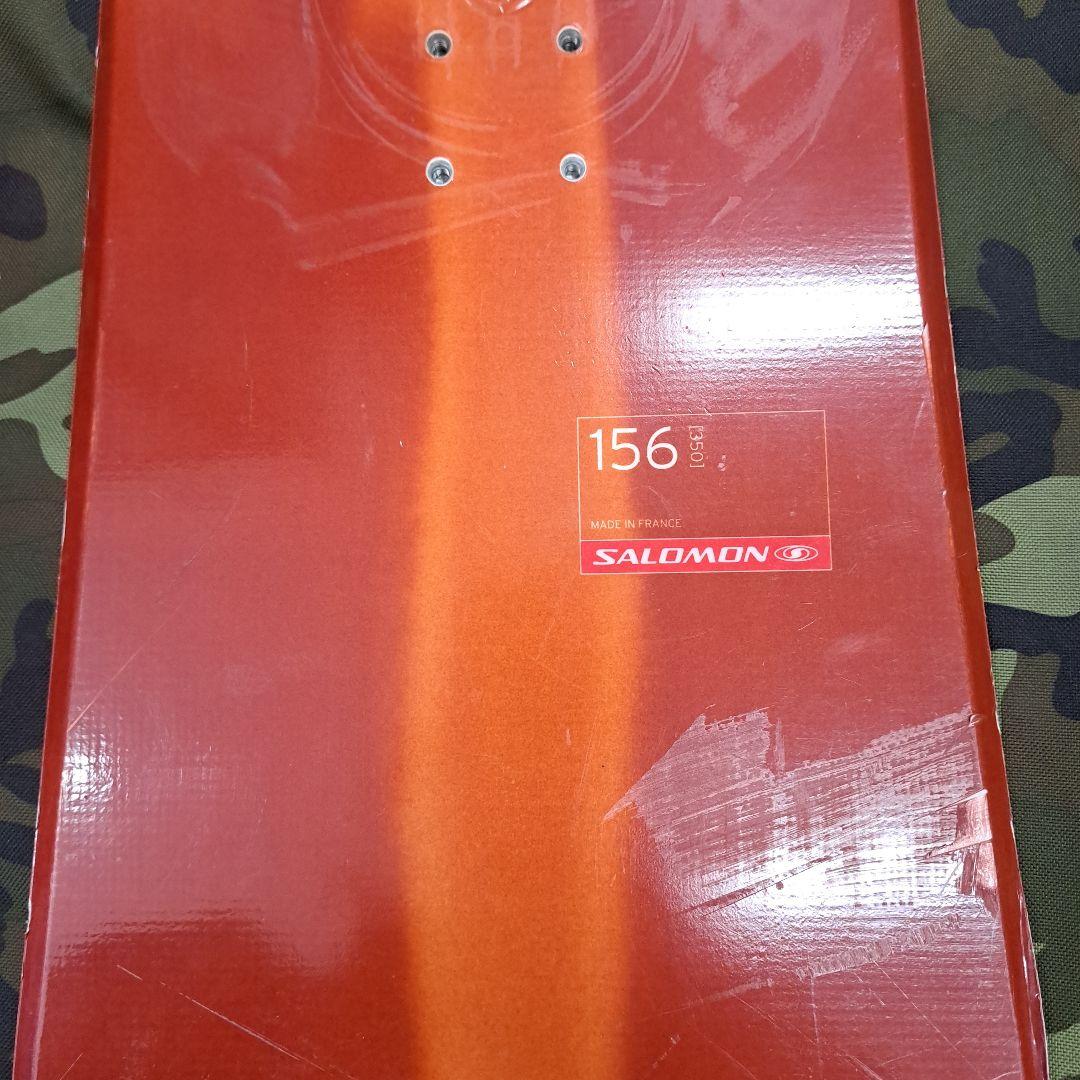 Salomon スノーボード板　156　ビンディング無　ケース付き