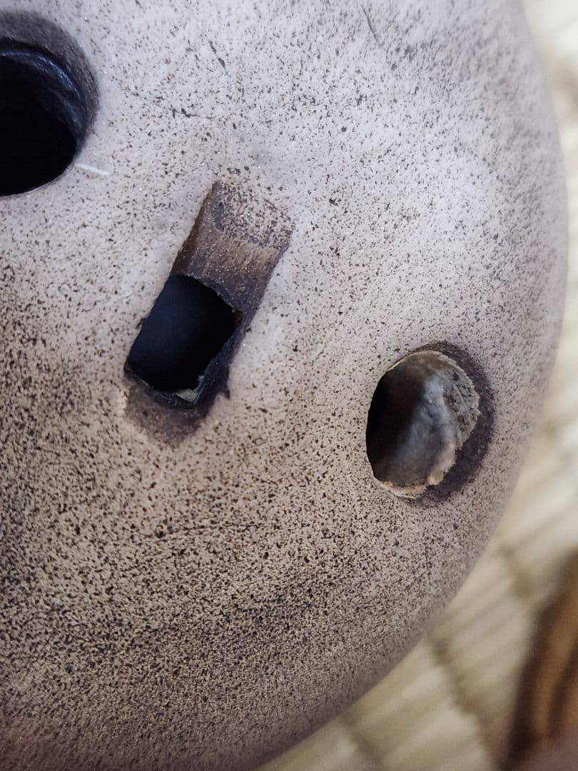 楽器　和楽器　石笛　陶器笛　オカリナ　民族楽器　トトロの土笛