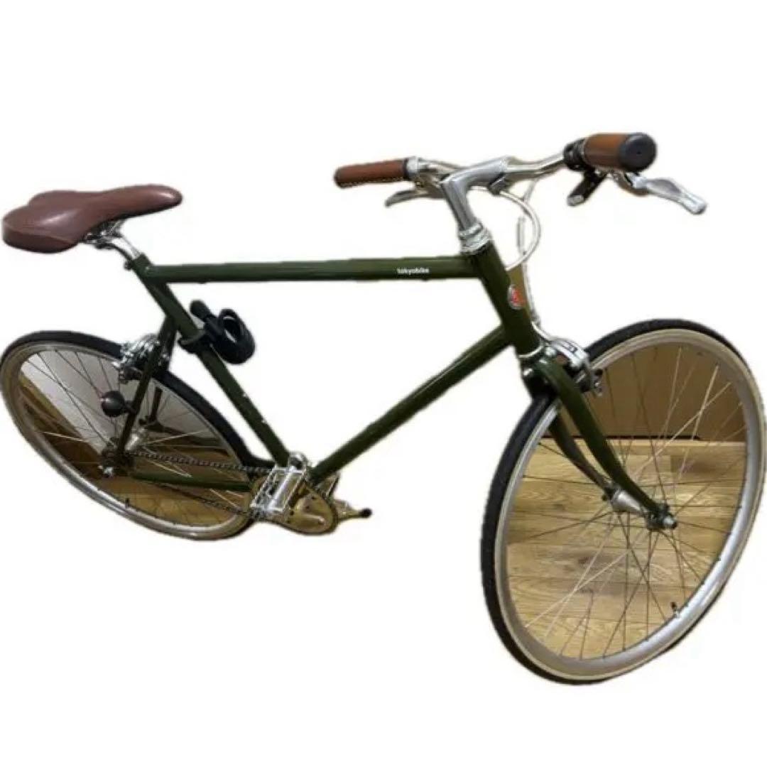 美品 tokyobike MONO モスグリーン Mサイズ 【引き取り限定】
