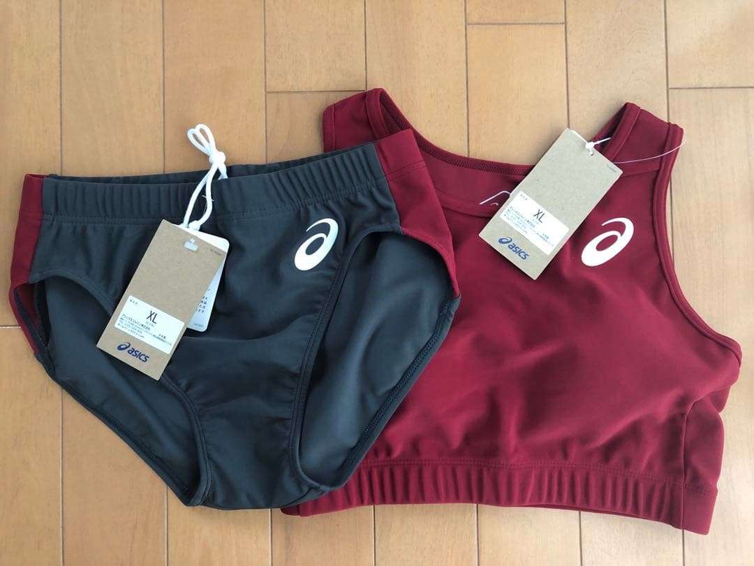 【新品XLサイズ】女子陸上ユニフォーム上下セット　レーシングブルマ　ブラトップ